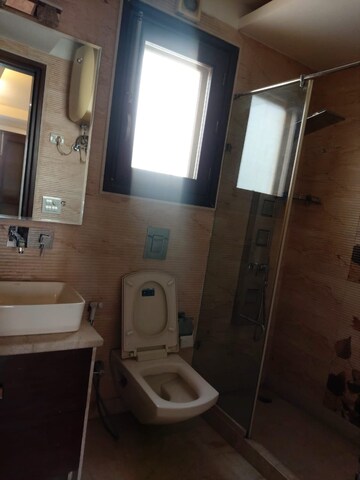 Bathroom in 3 BHK Builder Floor at Defence Colony – for Rent