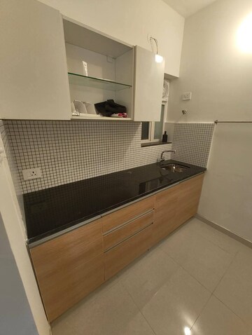 Kitchen in 1 BHK Apartment at Omkar Signet, Malad East – for Rent