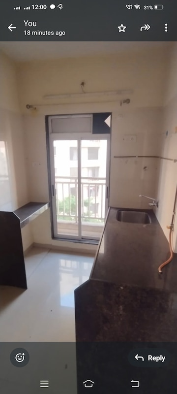 Living Room in 1 BHK Apartment at Laabh Pehla Ghar Shubh Sanket Complex, Ghodbunder Road – for Rent