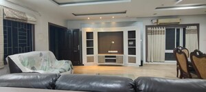 Living Room in 4 BHK Villa at Aparna Shangri La, Gachibowli – for Sale