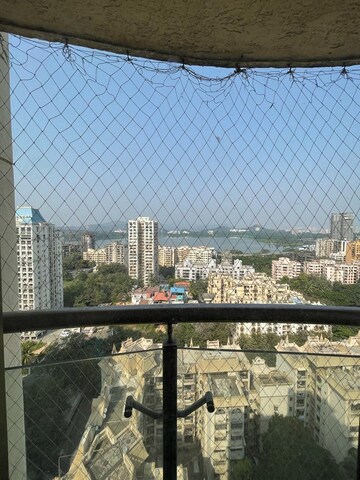 Balcony in 3 BHK Apartment at Powai Vihar, Powai – for Rent