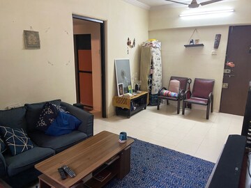 Living Room in 2 BHK Apartment at K Hemani Bay View, Andheri West – for Rent