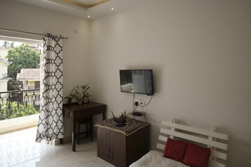 Living Room in 1 BHK Apartment at Calangute – for Rent