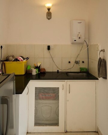 Kitchen in 1 BHK Apartment at Calangute – for Rent