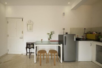 Living Room in 1 BHK Apartment at Calangute – for Rent