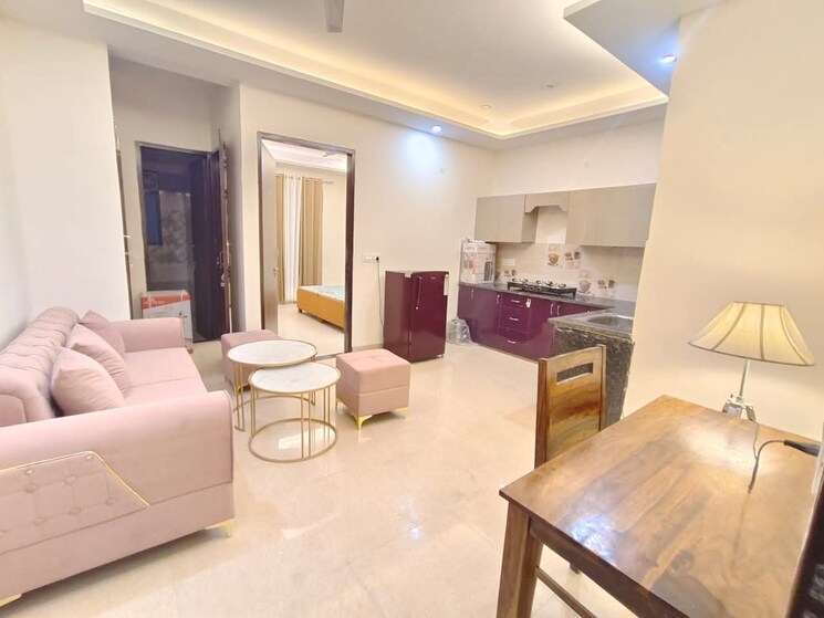 Living Room, faoa 1 Bedroom 900 Sq.Ft. Builder Floor In Sector 53 Gurgaon 8955092