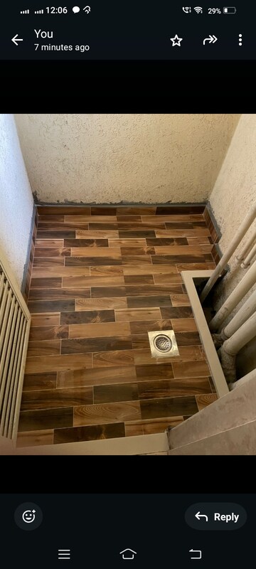 Staircase in 1 BHK Apartment at Highland Annex, Majiwada – for Rent