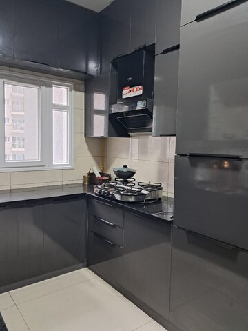 Kitchen in 3 BHK Apartment at LnT Raintree Boulevard, Hebbal – for Rent