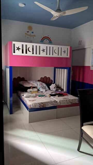 Bedroom in 3 BHK Apartment at LnT Raintree Boulevard, Hebbal – for Rent