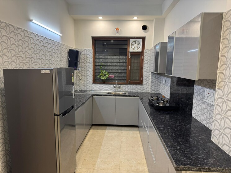 Kitchen, ansal-plaza-sector-23 1 Bedroom 1250 Sq.Ft. Builder Floor In Sector 23 Gurgaon 8955172