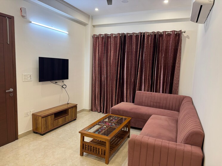 Living Room, ansal-plaza-sector-23 1 Bedroom 1250 Sq.Ft. Builder Floor In Sector 23 Gurgaon 8955172