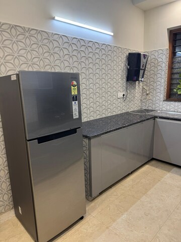 Kitchen in 1 BHK Builder Floor at Ansal Plaza Sector-23, Sector 23 – for Rent
