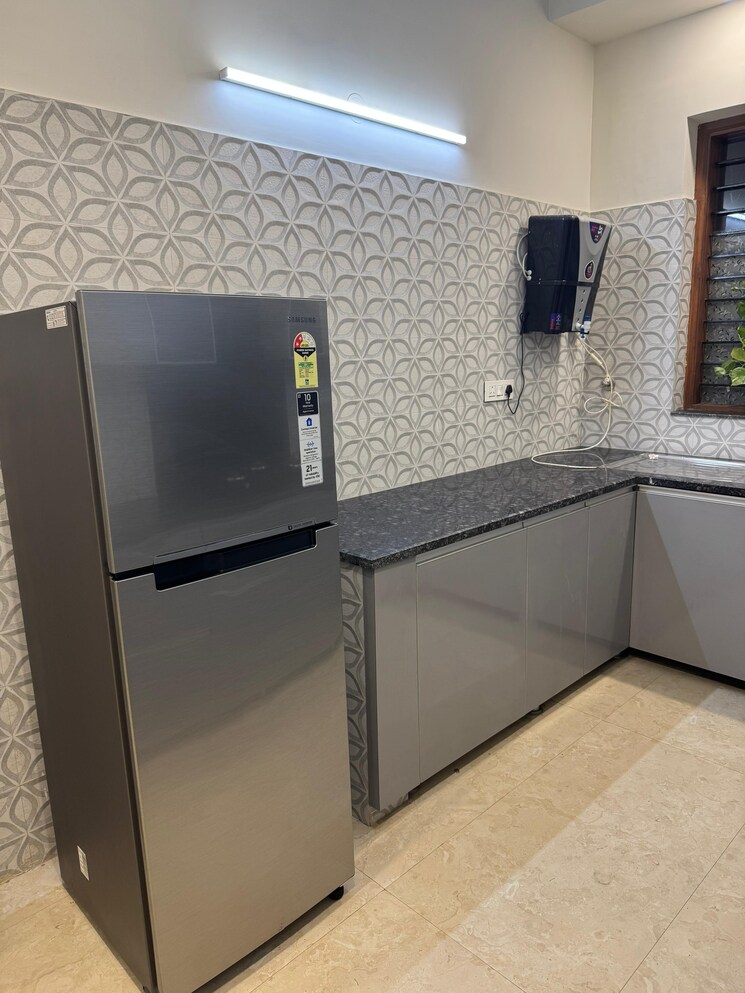 Kitchen, ansal-plaza-sector-23 1 Bedroom 1250 Sq.Ft. Builder Floor In Sector 23 Gurgaon 8955172