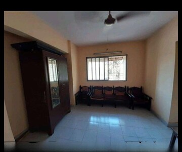 Living Room in 1 BHK Apartment at One Hiranandani Park, Ghodbunder Road – for Rent