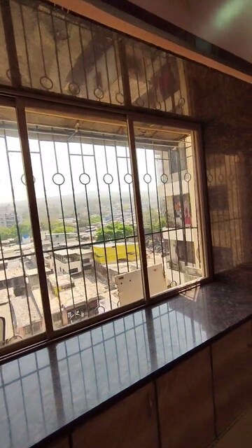 Balcony in 1 BHK Apartment at Millennium Tower, Kandivali East – for Rent
