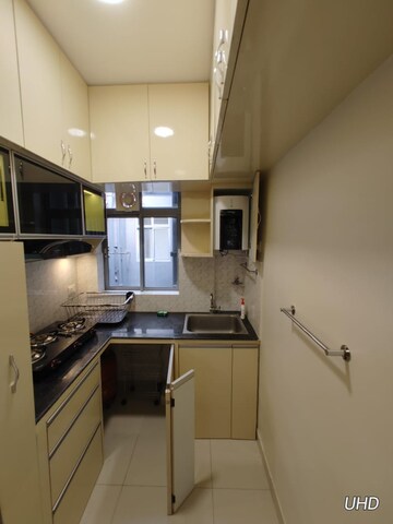 Kitchen in 3 BHK Apartment at Godrej Seven, Joka – for Rent