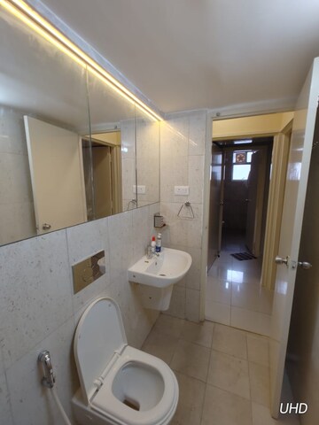 Bathroom in 3 BHK Apartment at Godrej Seven, Joka – for Rent