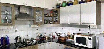 Kitchen in 4 BHK Apartment at Brigade Millennium Magnolia, Jp Nagar – for Rent