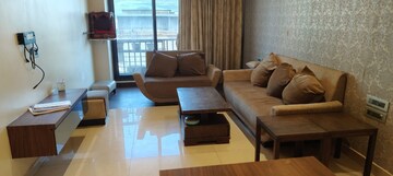 Living Room in 2 BHK Apartment at Goyal Lakshchandi Heights, Goregaon East – for Rent