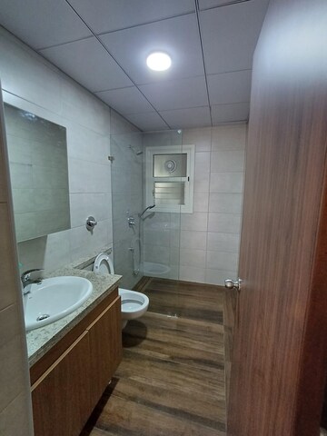 Bathroom in 4 BHK Apartment at Sobha Windsor, Whitefield – for Rent