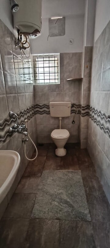 Bathroom in 2 BHK Builder Floor at Ajit Villa, New Thippasandra – for Rent