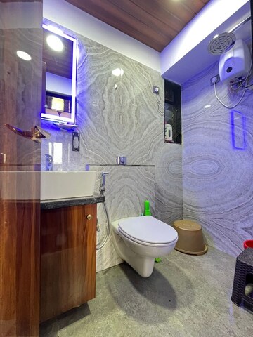 Bathroom in 2 BHK Apartment at Paradigm El Signora, Jogeshwari West – for Rent