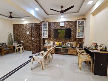 Living Room in 3 BHK Apartment at Shree Nandanvan homes, Kalwa – for Sale