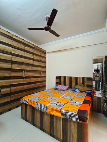 Bedroom in 3 BHK Apartment at Shree Nandanvan homes, Kalwa – for Sale