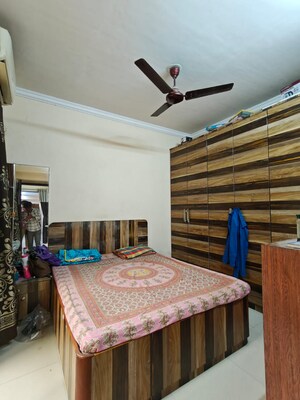 Bedroom in 3 BHK Apartment at Shree Nandanvan homes, Kalwa – for Sale