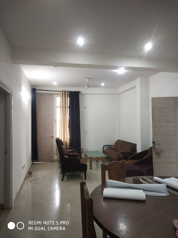 Living Room in 3 BHK Builder Floor at Sector 55 – for Rent