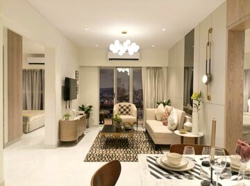 Living Room in 2 BHK Apartment at Ashford Vikas Paradise, Mulund West – for Rent