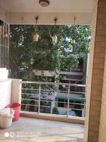 Balcony in 3 BHK Apartment at Veera Safdarjung Enclave, Safdarjung Enclave – for Rent