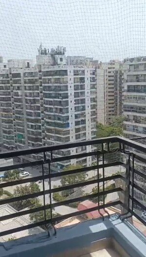 Balcony in 3 BHK Apartment at GH-7 Crossings Republik, Vijay Nagar – for Sale
