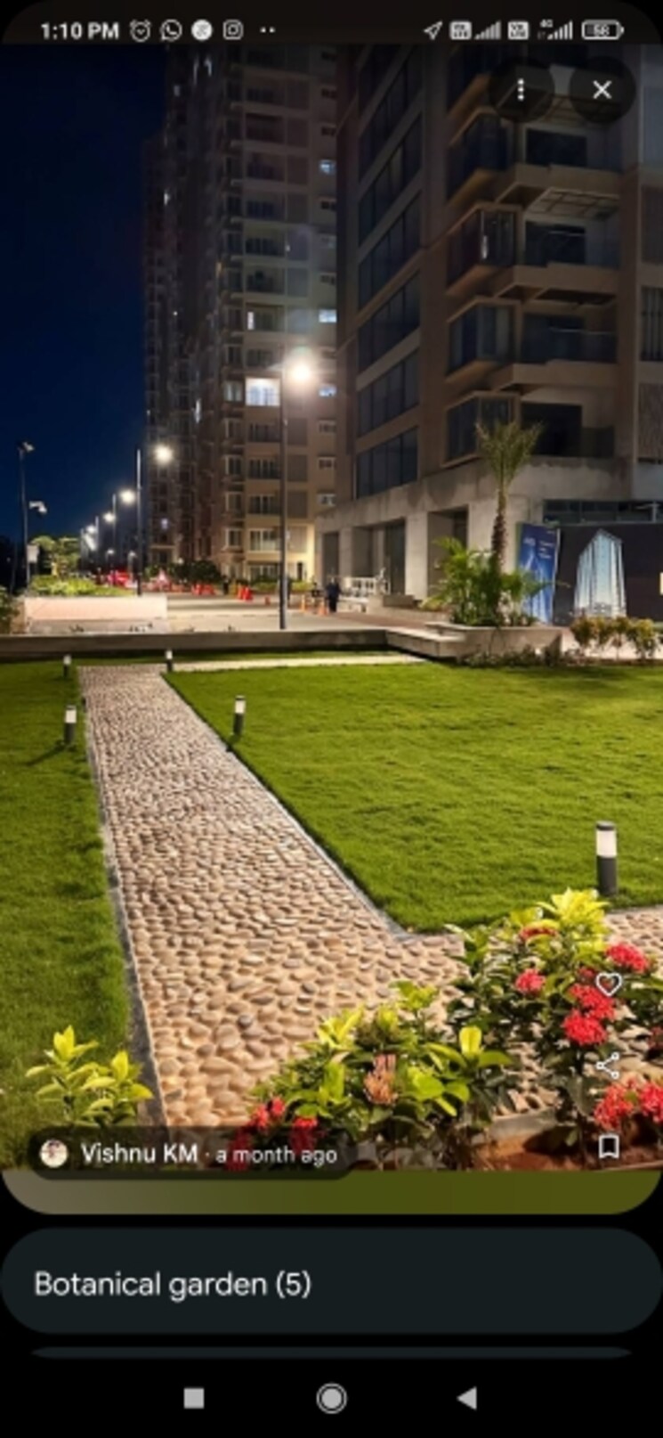 Garden, bollineni-bion 3 Bedroom 2300 Sq.Ft. Apartment In Kothaguda Hyderabad 8955455