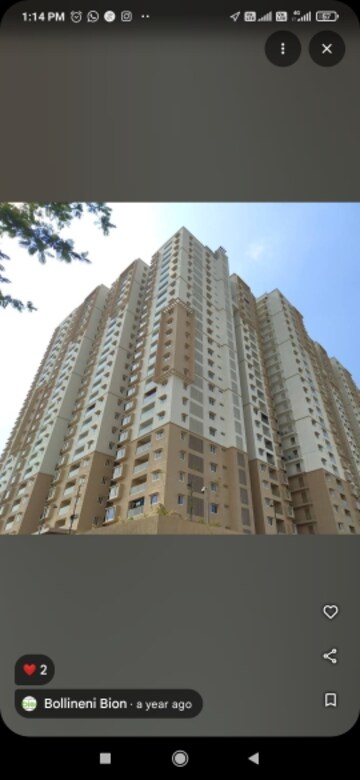 3 BHK Apartment For Rent in Bollineni Bion, Kothaguda