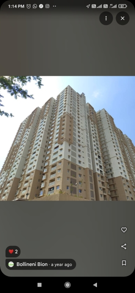 3 BHK + Pooja Room Apartment For Rent in Bollineni Bion