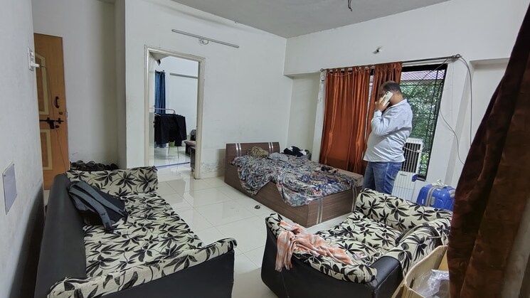 Bedroom, mohiniraj-swami-shraddha 2 Bedroom 1100 Sq.Ft. Apartment In Bavdhan Pune 8955484