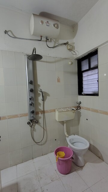 Bathroom in 2 BHK Apartment at Mohiniraj Swami Shraddha, Bavdhan – for Rent