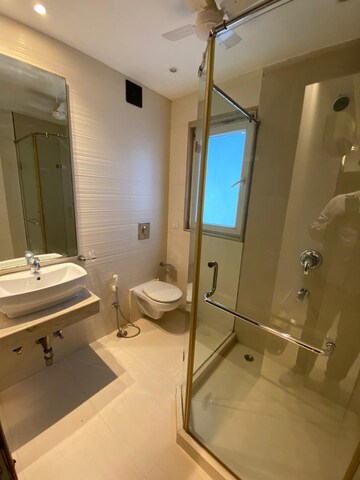 Bathroom in 3 BHK Builder Floor at Saket – for Rent