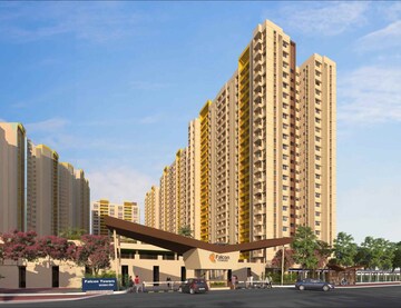 2.5 BHK Apartment – Exterior View View at Magarpatta Riverview City, Loni Kalbhor - for Sale