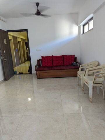 Living Room in 1 BHK Apartment at Lodha Palava City Lakeshore Greens, Dombivli East – for Rent