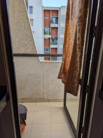 Balcony in 1 BHK Apartment at Lodha Palava City Lakeshore Greens, Dombivli East – for Rent