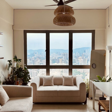 Bedroom in 4 BHK Apartment at Sheth Auris Serenity Tower 2, Kanch Pada – for Sale