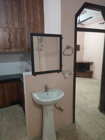 Bathroom in 2 BHK Builder Floor at Mayur Vihar Phase 1 – for Rent