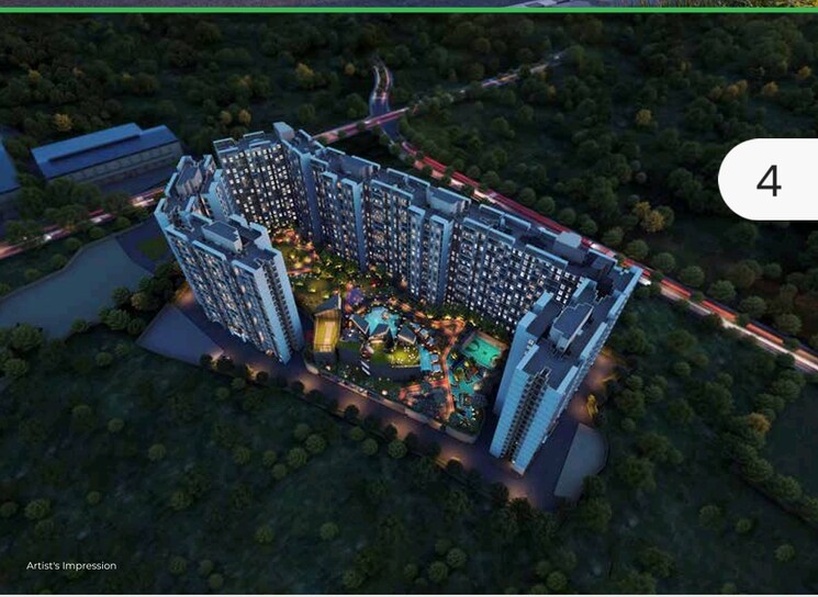 Master Plan, kohinoor-uptown 1 Bedroom 360 Sq.Ft. Apartment In Bapgaon Thane 8840325