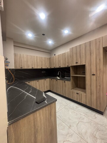 Kitchen in 3 BHK Builder Floor at Uttam Nagar – for Rent