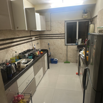 Kitchen in 3 BHK Apartment at Grace Iconic, Nehru Road – for Rent
