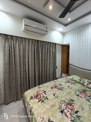 Bedroom in 1 BHK Apartment at Cosmos Habitat, Majiwada – for Sale