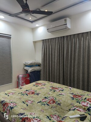 Bedroom in 1 BHK Apartment at Cosmos Habitat, Majiwada – for Sale