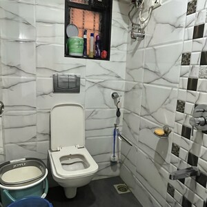 Bathroom in 2 BHK Apartment at New Brahmand Phase 7 CHS, Kiran Mill Colony – for Sale